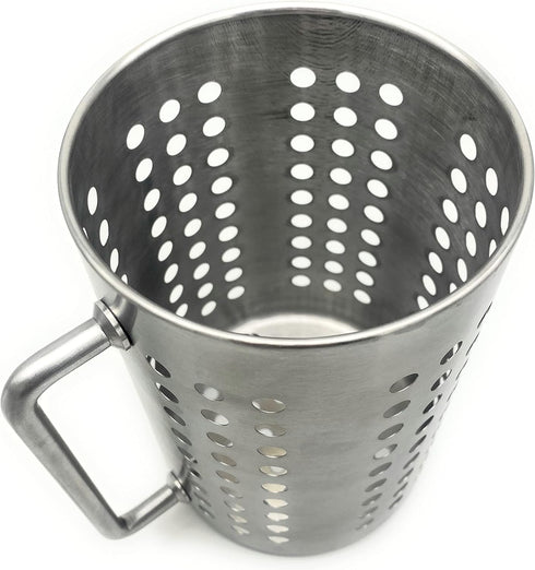 PacificRidge Outdoors Sand Crab Bait Catcher-Surf Fishing Angler's Non cumbersome Tool for Live Bait, Stainless Steel