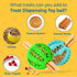 SunGrow 2-Pack Dog Treat Balls, Interactive Puzzle Food Dispensers for Small Dog Training, Mental Stimulation