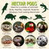 Marmosets, Nectar Pods (Pineapple) - Calcium-Fortified Jelly Fruit Treat - Sugar Gliders, Squirrels, Parrots