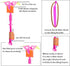 AMERICAN WIT 100 (2) Cool LED Light Up Helicopters (Multicolored) Slingshot Style Flying Toy Arrow Launch Flies up