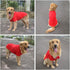 Lovelonglong Pet Clothing Dog Costumes Basic Blank T-Shirt Tee Shirts for Small Dogs, Red S