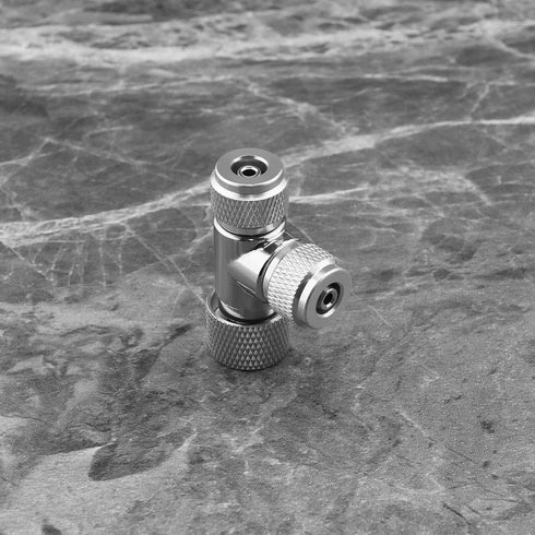 Create idea CO2 Dual-Head Needle Valve - Carbon Dioxide Double-Ended Needle Trimmer Valve for Fish Tanks Accessory