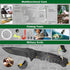Gifts for Men Dad Husband, 27 in 1 Survival Kits Camping Accessories Tactical Gear for Outdoor Adventure