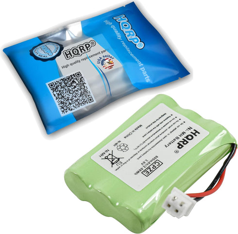 HQRP 2-Pack Battery Compatible with Tri-tronics 1038100, Replacement Remote Controlled Dog Training Collar Receiver
