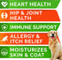 StrellaLab Omega 3 Fish Oil Pills for Dogs (180 Ct) - No Fishy Smell Softgels - Supports Joints, Brain, Heart Health