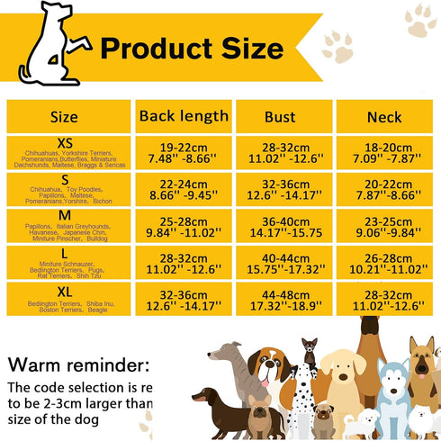SATINIOR 6 Pcs Dog Clothes, Printed Doggie Shirts, Cute Cotton T-Shirts for Small Medium Dog Apparel, Summer Christmas