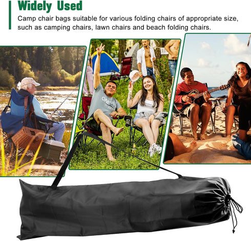 40.74inches, 2Pack Camping Chair Replacement Bags for Coleman, Folding Camping Chair Carry Bags Replacement for Camp