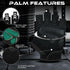 BEAST RAGE Workout Gloves for Men & Women - Fingerless Gym Gloves with Palm Protection, Breathable & Lightweight