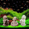 3 Pack Aquarium Ornaments, Mini Buddha Statue Sculpture Decoration for Fish Tank