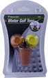 JEF WORLD OF GOLF Winter Tees, Multicolor, Set of 3