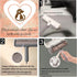 Pet Hair Remover - Reusable Lint Roller for Couch, Furniture, Clothes, Carpet, Bed - No Sticky Tape Needed (White Grey)