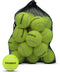 Tennis Balls, 18 Pack Training Balls, Practice Balls with Mesh Bag for Easy Transport, Pet Dog Playing Balls, Fit for