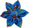 Huxley & Kent Pet Pinwheel, Firecrackers (Large), 4th of July Velcro Collar Accessory for Dogs/Cats