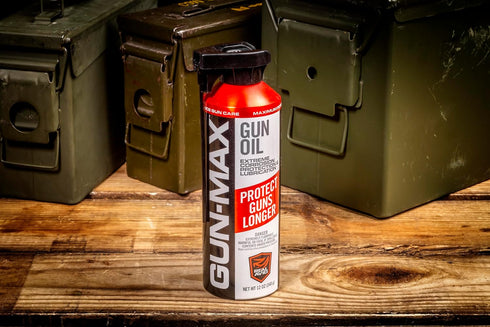 12 Real Avid Gun Max Gun Oil - Ounce Gun Oil and Cleaner - All-in-One Shooter Lube Rust Protectant & Gun Oil Lubricant