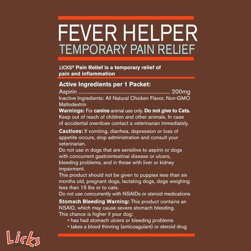 Dog Pain Relief - Inflammation Supplement, Gel Packets for Dogs, 30 Use
