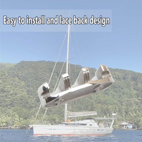 Zig Zag Cleat, 316 Stainless Steel Cleats for Canoe and Kayak Accessories