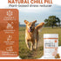 30 Calming Chews for Dogs - Peanut Butter Melatonin Dog Sleep Aid & Calming Dog Treats with Thiamine, L-Tryptophan