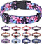Dog Collar for Small Dogs, Soft Comfy Pet Collar, Floral Pattern for Boy Girl Puppy Dogs (Floral A, S)