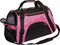 Soft-Sided Pet Carrier for Small Medium Cats Dogs, Airline Approved up to 15 Lbs (Medium, Pink)