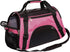 Soft-Sided Pet Carrier for Small Medium Cats Dogs, Airline Approved up to 15 Lbs (Medium, Pink)