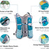 JEELAD Hydration Vest Backpack for Running, BPA-Free Leak-Proof Water Bottles for Marathon, Biking, Hiking, Cycling