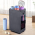 Yoga Mat Storage Racks with Wheels, Home Gym Holder, 2 Mesh Pockets, Holds 4 Mats, 2 Foam Rollers