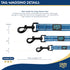 Good Scout 5' Heavy Duty Dog Leash for Large Dogs, Durable Walking & Training Leash with D-Ring for Waste Bag