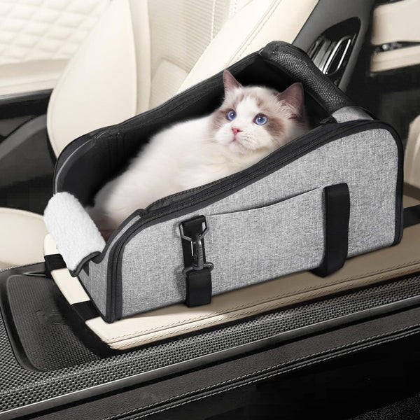 X-ZONE PET Dog Car Seat Pets Center Console Portable Booster Seats with