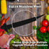 Fish Fillet Knife Set - 7 Inch Professional Stainless Steel Blade with Sharpener and Gloves for Fishing and Outdoor