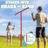 5 GoSports Tower Giant Ring Swing Versus Game for Adults and Family - Hook and Ring Outdoor Yard Game
