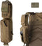 WYNEX Molle Accessories Pouch Double Zipper Pocket Version Tactical Bag with Shoulder Strap
