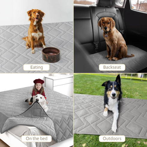 Moonsea Couch Cover for Dogs, Washable Waterproof Dog Blanket, Antislip Bed Cover for Pet Sofa Furniture, 30" X 70"