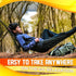 Large Mesh Rope Hammocks for Outside, Nylon Camping Sleeping Hammock with High Weight Limit for Outdoor Use