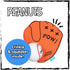 2-Piece Interactive Dog Toy Set - Durable Canvas Baseball Glove and Ball Toy, Fun Fetching & Chew Toy, 7 Inch