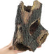 Aquarium Wood Fish Tank Decorations, Resin Fake Logs Terrarium Decor, Reptile Hide for Fish Cave