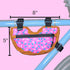 Snack! Donut Bike Bag Versatile Frame, Handlebar & E-Bike Bag with Adjustable Straps Mounts on Top Tube, Seat Tube