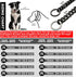 Durable Walking Dog Training Collar, Strong Stainless Steel Chain for Large Dogs