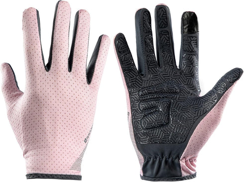 SUJAYU Full Finger Hiking & Cycling Gloves - Thin Gloves for Men &