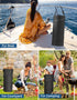 KEMIMOTO 50L Boat Trash Can, Marine Caddy Black Bag Boating Trash Bags Reusable Waterproof Boat Garbage Storage