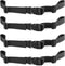 XTACER Adjustable Backpack Chest Strap, Sternum Strap Chest Belt with Buckle (Pack of 4)