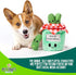 Pet Craft Supply Hide and Seek Plush Dog Toys, Crinkle Squeaky Interactive Puzzle Chew Toy Bundle Pack - Pickles