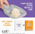 Catit Go Natural Pea Husk Clumping Cat Litter, Lightweight, Dust Free, Flushable Kitty Litter, 12.3 Lbs, Lavender