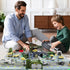 Set, Playset 3 4 5 deAO Military Base Army Men with Military Vehicle,Weapon Gear Accessories,Vehicles Accessories