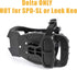 Venzo Bike Bicycle Toe Clips Cage Indoor Exercise Bike Pedal Adapters, Compatible with Peloton Bike Pedal