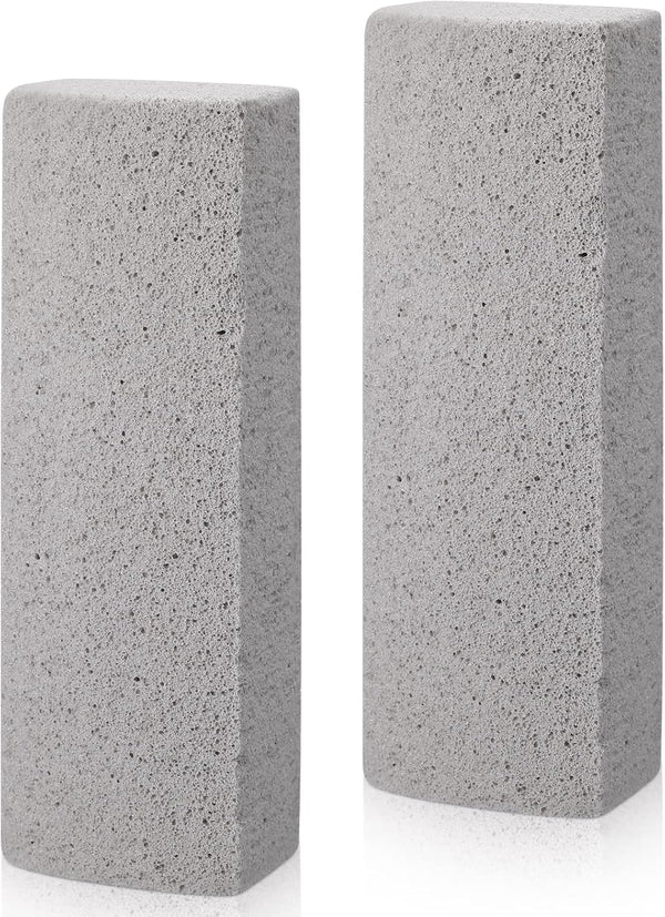 Loopeer 2 Pcs Pet Hair Remover Pumice Stone, 6 Inch Dog Fur Removal Tool for Cleaning Car Interior, Bedding, Carpet