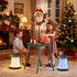 Keephark (5 3 400 lbs (10 Collapsible Camping Stool with Lights Colors, Modes), Holds up to & Adjustable Height
