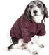Pet Life Sporty Avalanche Lightweight Dog Coat - Adjustable Jacket with Concealed Zippered Collar & Pop-Out Hood for