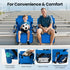 HIGH POINT SPORTS Foldable Stadium Seat Portable Folding Stadium Chairs Padded Bleacher Seat Cushion Bleacher Chair
