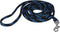 Dogs My Love 6ft Long Blue Braided Rope Dog Leash with Black, 6 Sizes (XXSmall: 6ft Long; 0.15" Diam (4mm))