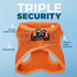 Best Pet Supplies Voyager Step-in Air Dog Harness - All Weather Mesh, Reflective, No Pull, Orange, L